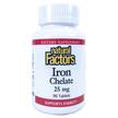 Natural Factors, Хелатное железо 25 мг, Iron Chelate 25 mg, 90...