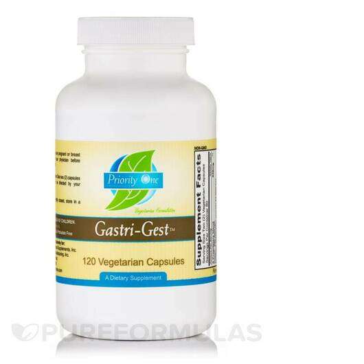 Gastri-Gest, Травні Ферменти, 120 капсул