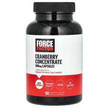 Force Factor, Cranberry Concentrate 500 mg, 90 Vegetable Capsules