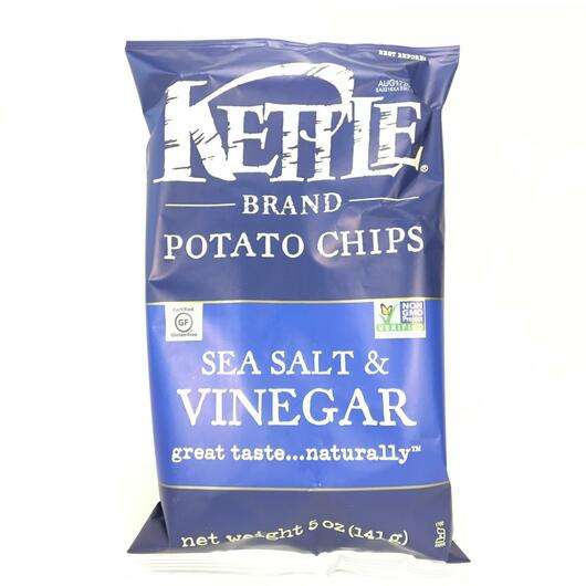 Potato Chips Sea Salt & Vinegar, Чипсы, 142 г