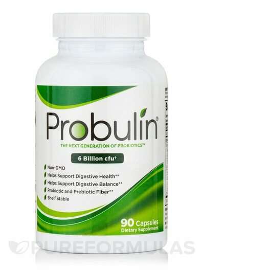Основное фото товара Probulin, Пробиотики, Original Formula 6 Billion CFU, 90 капсул