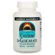 Фото товару Source Naturals, Calcium D-Glucarate 500 mg 120, Кальцій D-Глю...