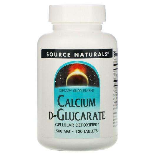 Calcium D-Glucarate 500 mg 120, Кальцій D-Глюкарат 500 мг, 120 таблеток