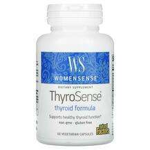 Natural Factors, ThyroSense, Підтримка щитовидної залози, 60 к...