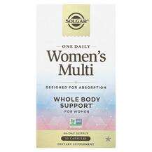 Solgar, Мультивитамины для женщин, One Daily Women's Multi, 60...