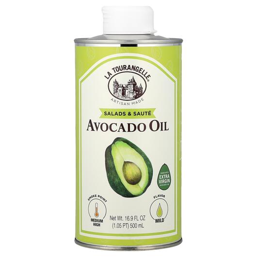 Основне фото товара La Tourangelle, Avocado Oil, Олія авокадо, 500 мл