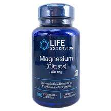 Magnesium Citrate 160 mg, Цитрат магнію 160 мг, 100 капсул