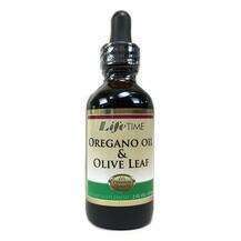 LifeTime, Oregano Oil & Olive Leaf, Оливкове листя, 59 мл