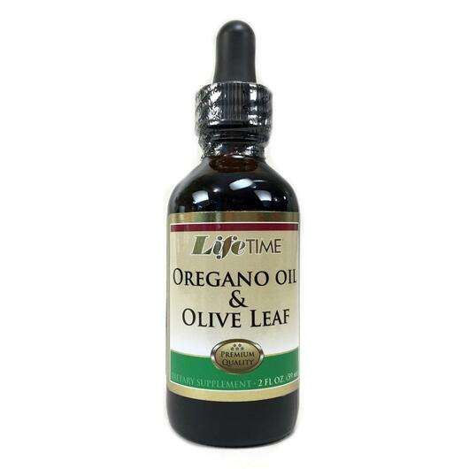 Oregano Oil & Olive Leaf, Масло орегано та оливкового листя, 59 мл