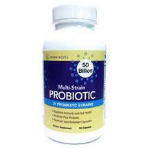 Multi-Strain Probiotic, Пробіотики 50 млрд, 60 капсул