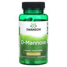 Swanson, D-Mannose 700 mg, Д-манноза, 60 капсул