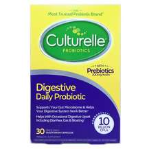 Culturelle, Digestive Daily Probiotic, Пробіотики, 30 капсул