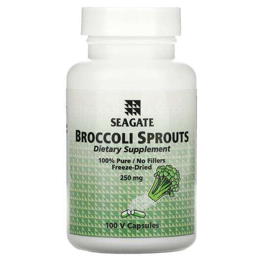 Broccoli Sprouts 250 mg, Екстракт Броколі, 100 капсул