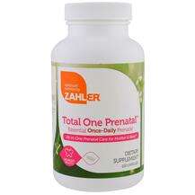 Zahler, Total One Prenatal Essential Once-Daily Prenatal, 120 ...