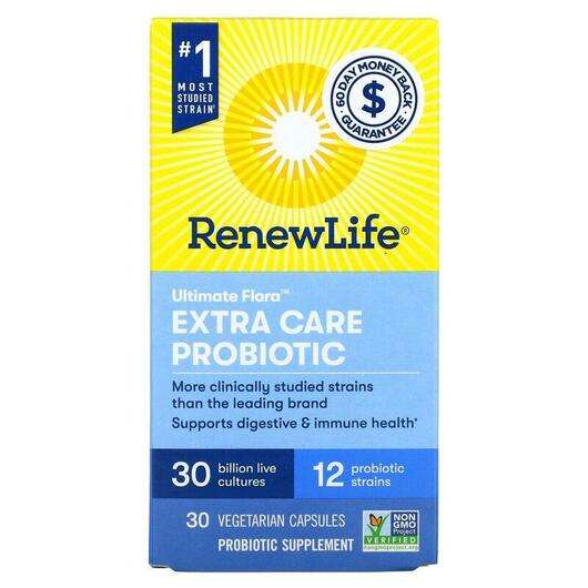 Основное фото товара Renew Life, Пробиотики, Ultimate Flora Extra Care Probiotic 30...