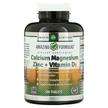 Фото товару Amazing Nutrition, Calcium Magnesium Zinc + Vitamin D3, Магній...