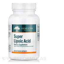 Super Lipoic Acid Альфа-липоевая Genestra 60 капсул