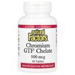 Фото товару Natural Factors, Chromium GTF Chelate 500 mcg, Хром, 90 таблеток