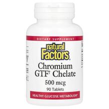 Хром Chromium GTF Chelate 500 mcg Natural Factors