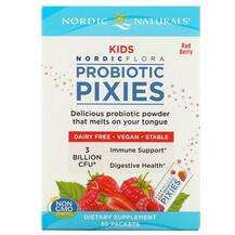 Nordic Flora Kids Probiotic Pixies Rad Berry 3 Billion CFU, Пр...