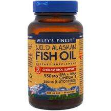 Wiley's Finest, Рыбий жир, Wild Alaskan Fish Oil, 90 капсул
