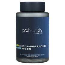 ProHealth Longevity, Nicotinamide Riboside Pro 500 250 mg, Нік...