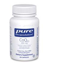 Pure Encapsulations, CoQ10 250 mg, Коензим Q10, 60 капсул