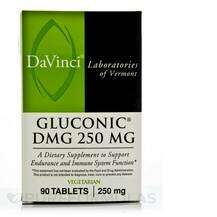 DaVinci Laboratories, Gluconic DMG 250 mg, Диметилгліцин ДМГ, ...