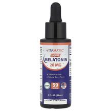 Liquid Melatonin Natural Berry 20 mg Мелатонин 59 мл
