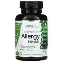 Emerald, Doctor-Formulated Allergy Health, 120 Vegetable Caps