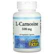 Фото товара Natural Factors, L-Карнозин 500 мг, L-Carnosine 500 mg, 60 капсул