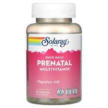 Solaray, Мультивитамины для беременных, Once Daily Prenatal Mu...