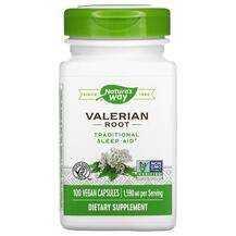 Nature's Way, Валериана, Valerian Root 1590 mg, 100 капсул