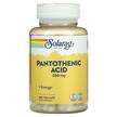 Фото товару Solaray, Pantothenic Acid 500 mg, Вітамін B5 Пантотенова кисло...