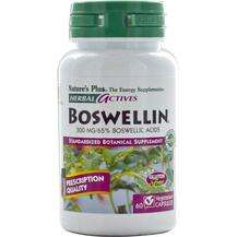 Natures Plus, Herbal Actives Boswellin 300 mg, Босвеллін 300 м...