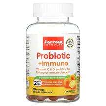 Jarrow Formulas, Probiotic + Immune Orange 2 Billion, 50 Gummies