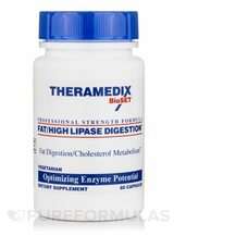 Theramedix, Fat/High Lipase Digestion, Травні ферменти, 60 капсул