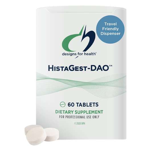 Основне фото товара Designs for Health, HistaGest-DAO, ДАО фермент, 60 таблеток