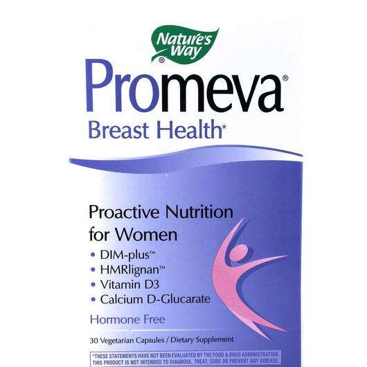 Основне фото товара Nature's Way, Promeva Breast Health, Підтримка здоров'я грудей...