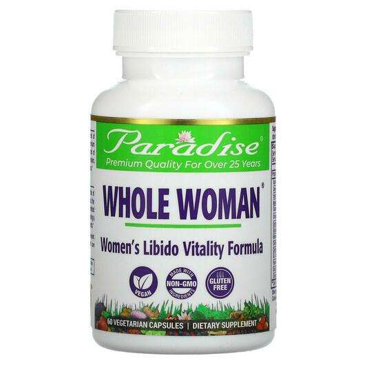 Whole-Woman Sensual Fire Libido Formula 60 Vegetar, Підтримка здорової сексуальності, 60 капсул