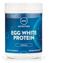 MRM Nutrition, Egg White Protein Vanilla Flavor, 340 Grams
