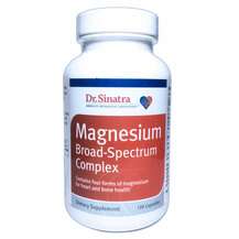 Dr. Sinatra, Магний, Magnesium Broad-Spectrum Complex, 120 капсул