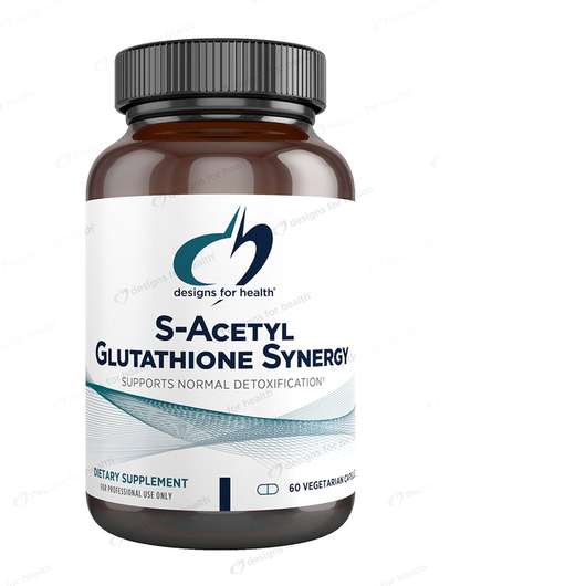Основне фото товара Designs for Health, S-Acetyl Glutathione Synergy, S-ацетил L-г...
