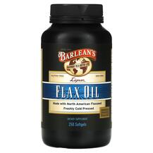 Lignan Flax Oil Льняное Масло Barlean's 250 капсул