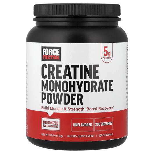 Основное фото товара Креатин, Creatine Monohydrate Powder Unflavored, 1 кг