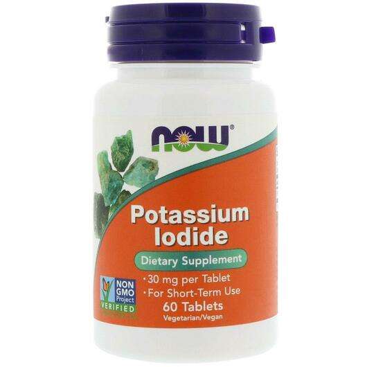 Potassium Iodide, Йодид калію 30 мг, 60 таблеток