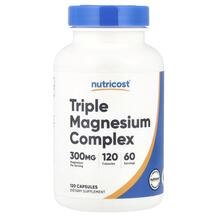 Triple Magnesium Complex 300 mg Магний Nutricost