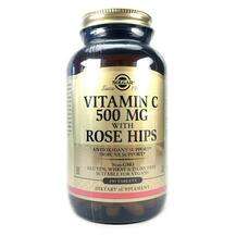 Solgar, Vitamin C With Rose Hips 500 mg, Вітамін С з шипшиною ...