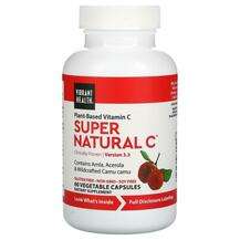 Vibrant Health, Витамин C, Super Natural C, 60 капсул