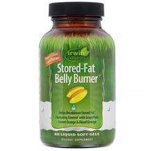 Поддержка метаболизма жиров, Stored-Fat Belly Burner, 60 жидки...